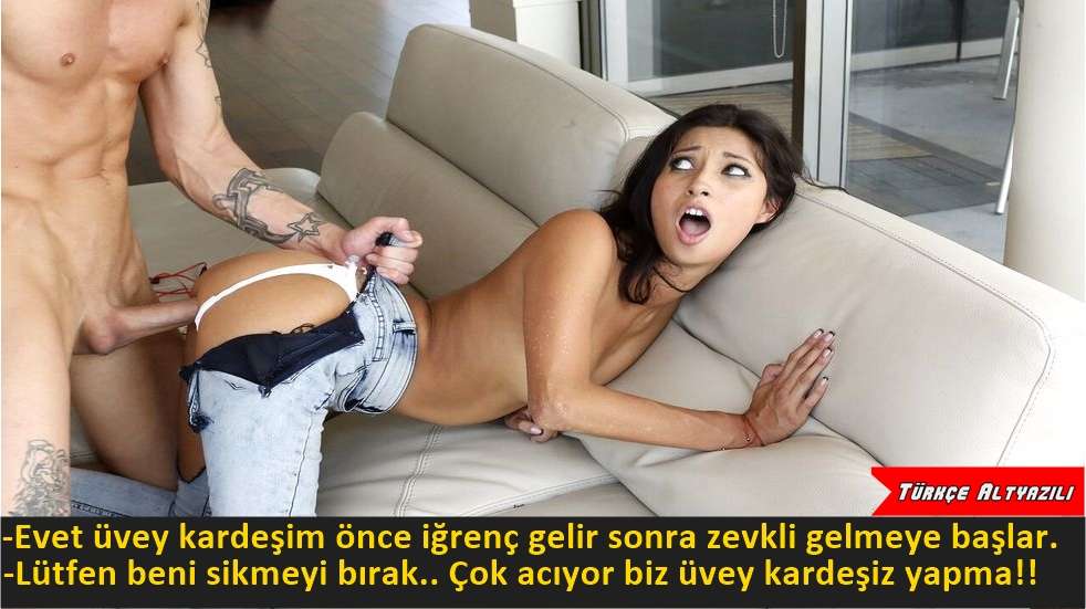 Üvey Kardeşinin Sikiyor Türkçe Alt yazılı Porno