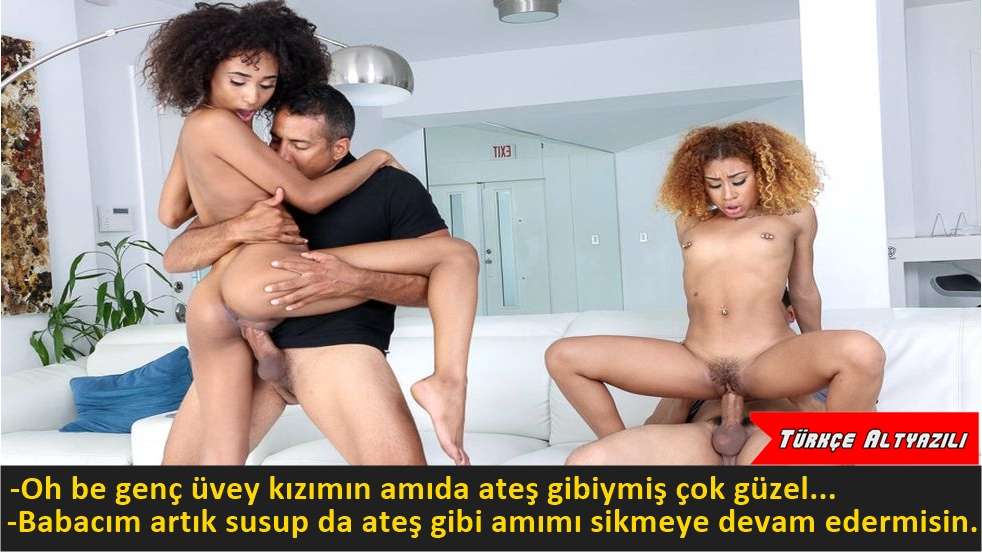 Üvey Babasıyla Sikişen Yakın Arkadaşını Basıyor +18